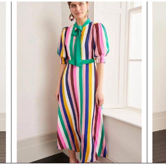 BODEN Mila Midi Dress (SIZE 6) - Picture 2 of 11